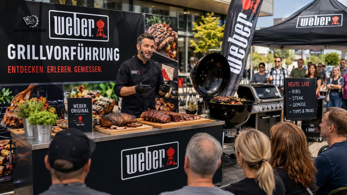 Weber Grillvorführung