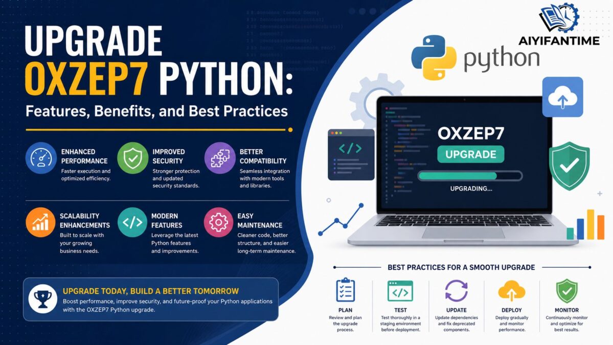 upgrade oxzep7 python